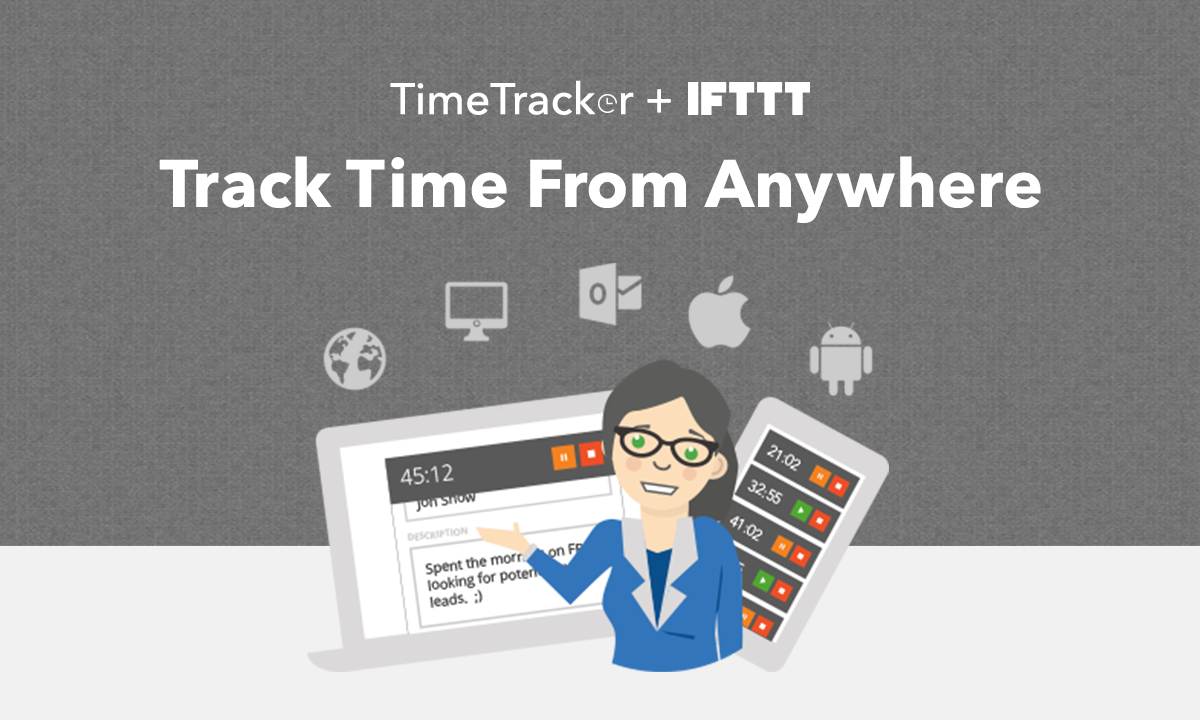 TimeTracker is now on IFTTT